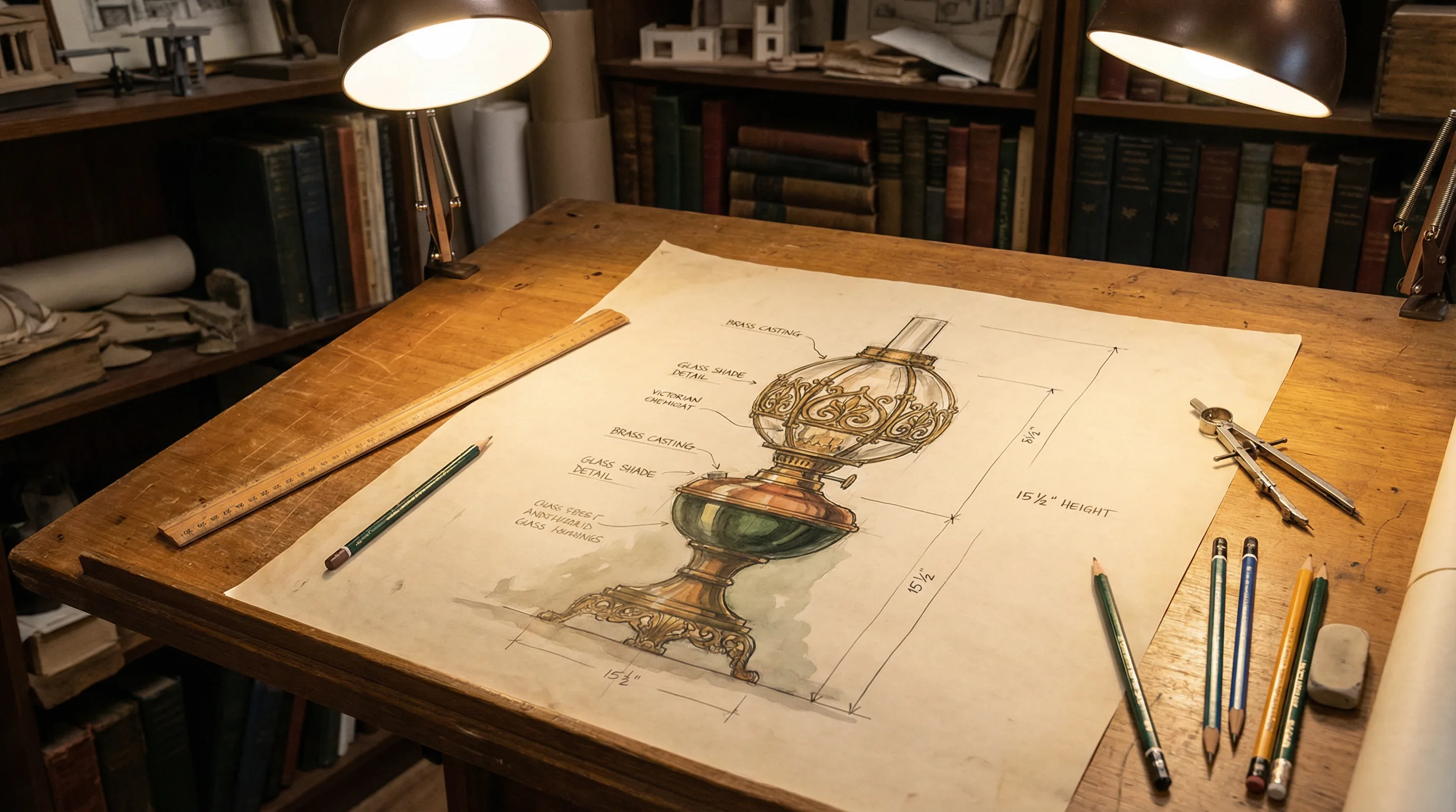 道具概念设计草图绘制过程